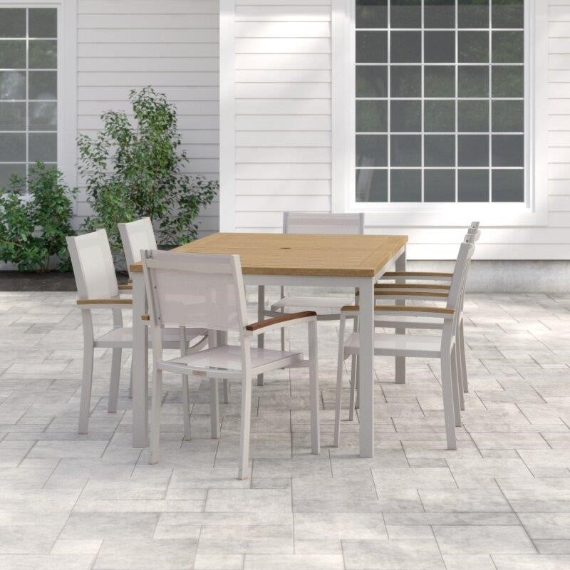 Mckinnon Rectangular 6 - Person 63'' Long Dining Set