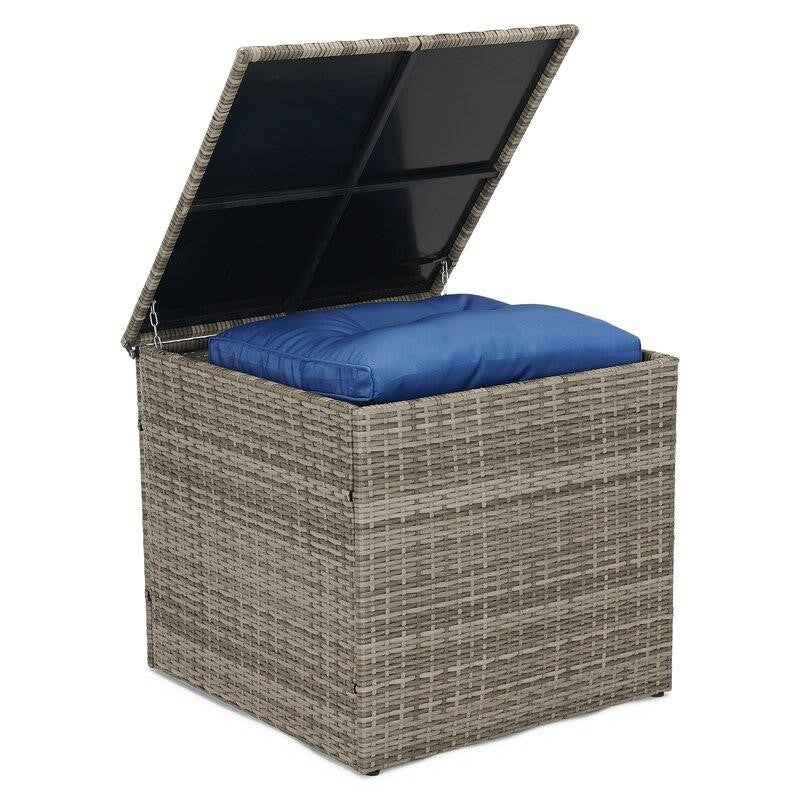 Andreau 6 Piece Rattan Sofa Seating Group with Cushions