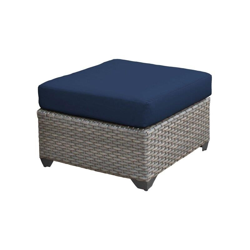 Kenwick Wicker/Rattan 5 - Person Seating Group with Cushions