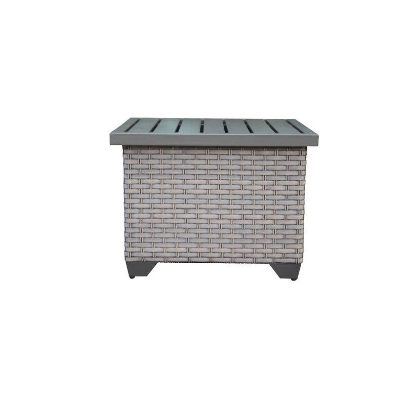 Kenwick Wicker/Rattan 5 - Person Seating Group with Cushions