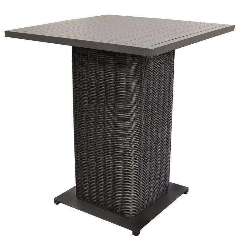 Fairfield Square 4 - Person 35.5'' Long Bar Height Dining Set